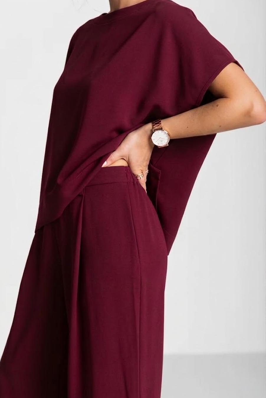 Pohodlný letní set - triko a kalhoty